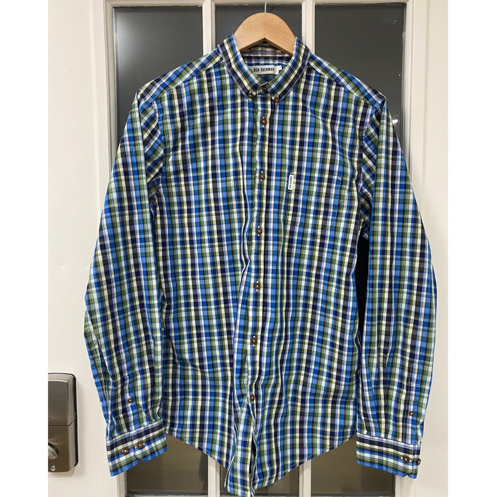 Ben Sherman Plaid Button Down Shirt